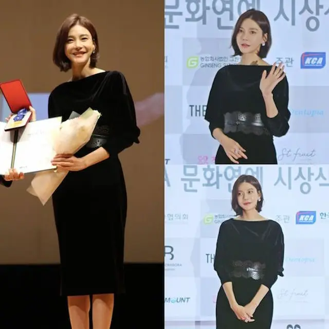 女優チャ・イェリョン、”2019今年の俳優賞” …「復帰後、多くの愛に感謝」（提供:Osen）