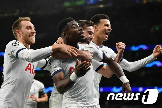 トッテナムが大逆転でUCL16強確定＝ソン・フンミン、アシスト成功（画像:news1）