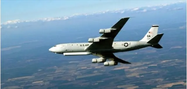米空軍のE8C（米空軍のホームページから）＝（聯合ニュース）
