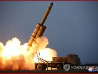 「超大型放射砲」を連発試射　視察の正恩氏「大満足」＝北朝鮮