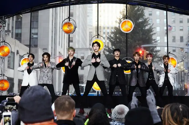 「NCT 127」、米NBCの人気モーニングショー「TODAY SHOW」に出演（提供:News1）