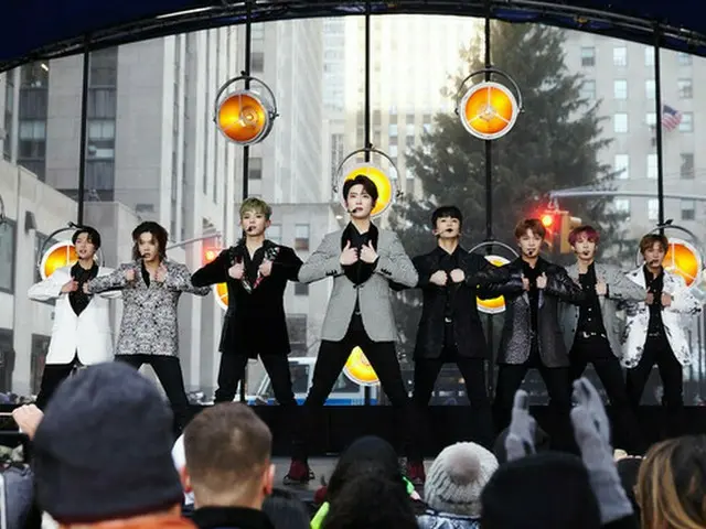 「NCT 127」、米NBCの人気モーニングショー「TODAY SHOW」に出演(提供:News1)
