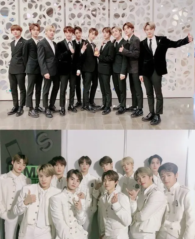 「THE BOYZ」が2019年も主要授賞式のトロフィーを手にし、喜びを味わっている。（提供:OSEN）
