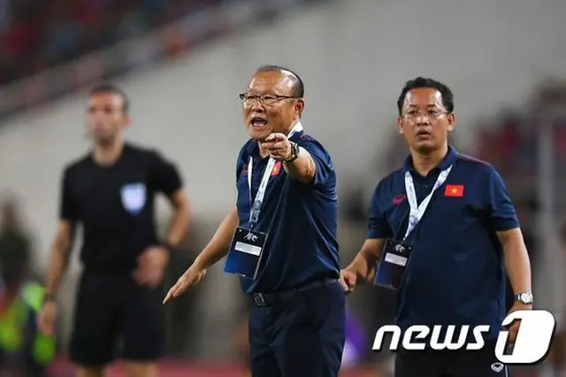 パク・ハンソ監督率いるベトナムU-23代表、インドンネシアに逆転勝利（提供:news1）