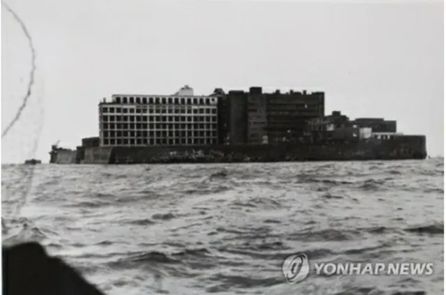 軍艦島の全景（資料写真）＝（聯合ニュース）