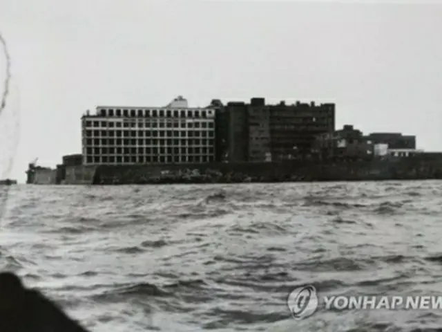 軍艦島の全景（資料写真）＝（聯合ニュース）
