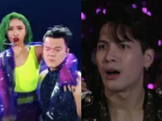 パク・チニョンとファサの”ペアビニール”ルックを見たジャクソン（GOT7）、「ただ驚いただけです…」