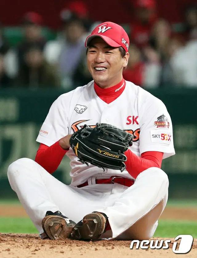 ジャーリーグ進出を宣言したキム・グァンヒョンとキム・ジェファンがそろってメジャーリーグ30球団にポスティング公示された。写真はキム・グァンヒョン。（提供:news1）