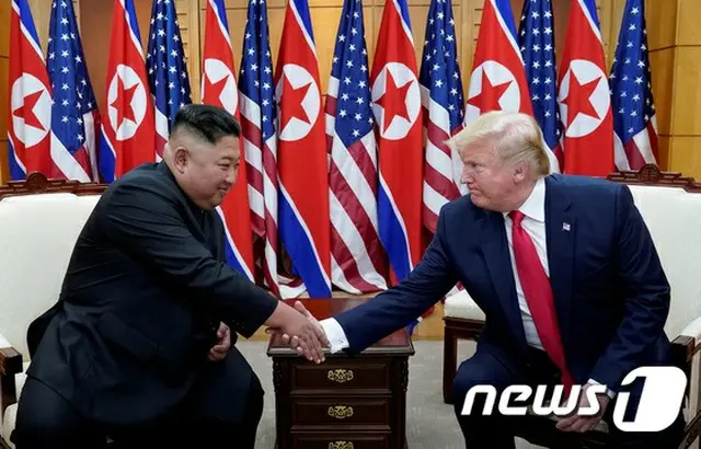 ドナルド・トランプ米国大統領と金正恩（キム・ジョンウン）北朝鮮国務委員長（提供:news1）