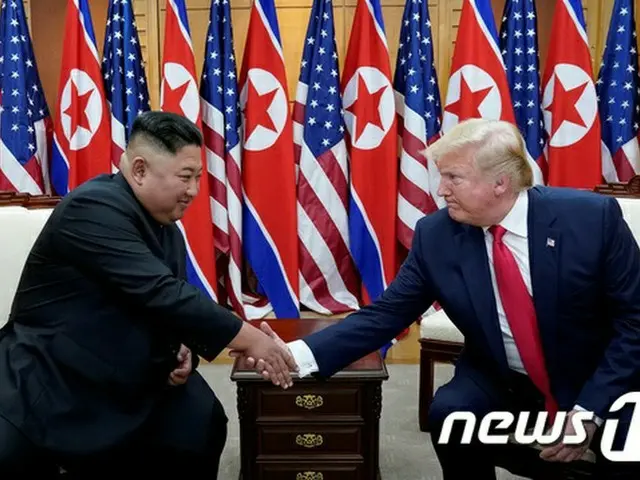 ドナルド・トランプ米国大統領と金正恩（キム・ジョンウン）北朝鮮国務委員長（提供:news1）