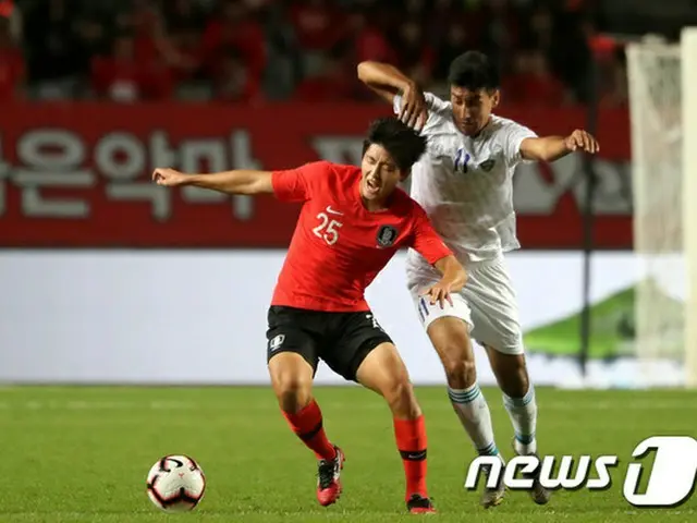 U-22韓国代表DFチャン・ミンギュ、J2千葉に加入（画像提供:news1）