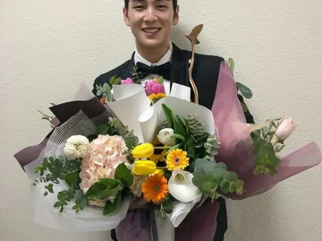 「NU’EST」ベクホが「2019 KBS芸能大賞」で2冠を達成した。（提供:OSEN）