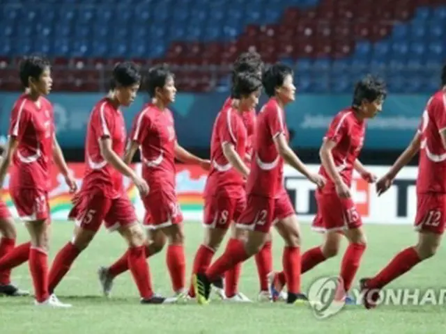 北朝鮮のサッカー女子代表（資料写真）＝（聯合ニュース）