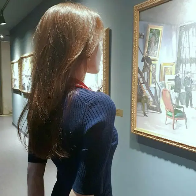 韓国女優キム・アジュンが、バービー人形のような日常写真を公開して話題になっている。（写真提供:OSEN）