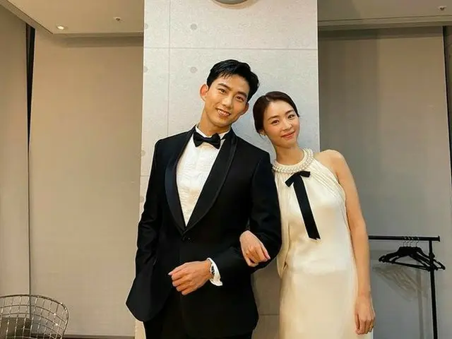 女優イ・ヨニと「2PM」テギョン。（提供:OSEN）