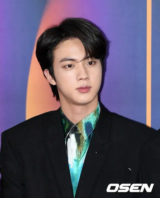 「防弾少年団」JINが「日の出を一緒に見たいアイドル」に選ばれた。（提供:OSEN）