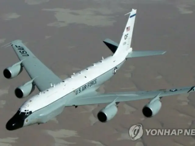 米空軍の偵察機ＲＣ１３５Ｗ（米空軍ＨＰより）＝（聯合ニュース）