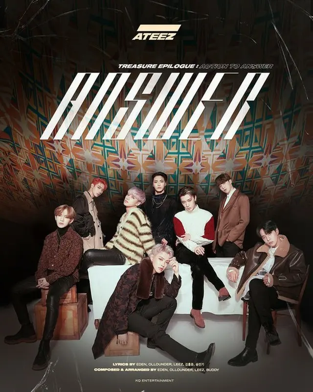 「ATEEZ」がニューアルバムのポスターを公開した。（提供:News1）