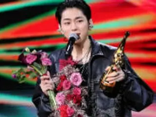 ジコ（ZICO）、「ゴールデンディスクアワード」ベストR＆Bヒップホップ賞を受賞…「Extreme」をテレビ初公開