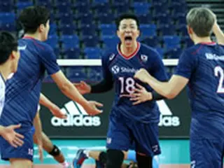 東京五輪出場目指すバレー韓国代表、男女共に4強進出