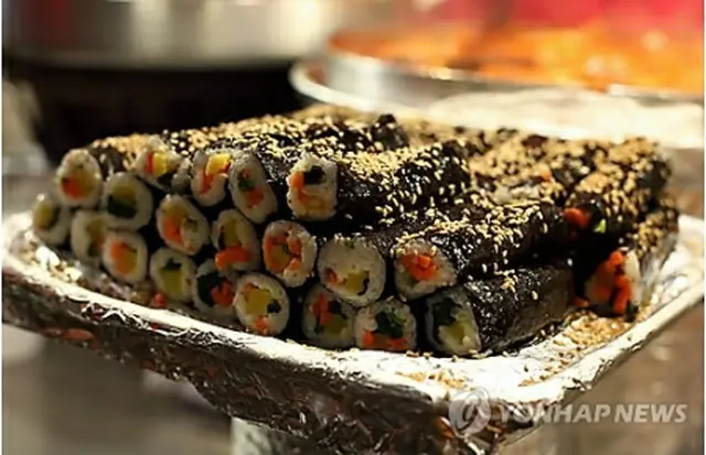 韓国のり巻き「キンパ」（資料写真）＝（聯合ニュース）