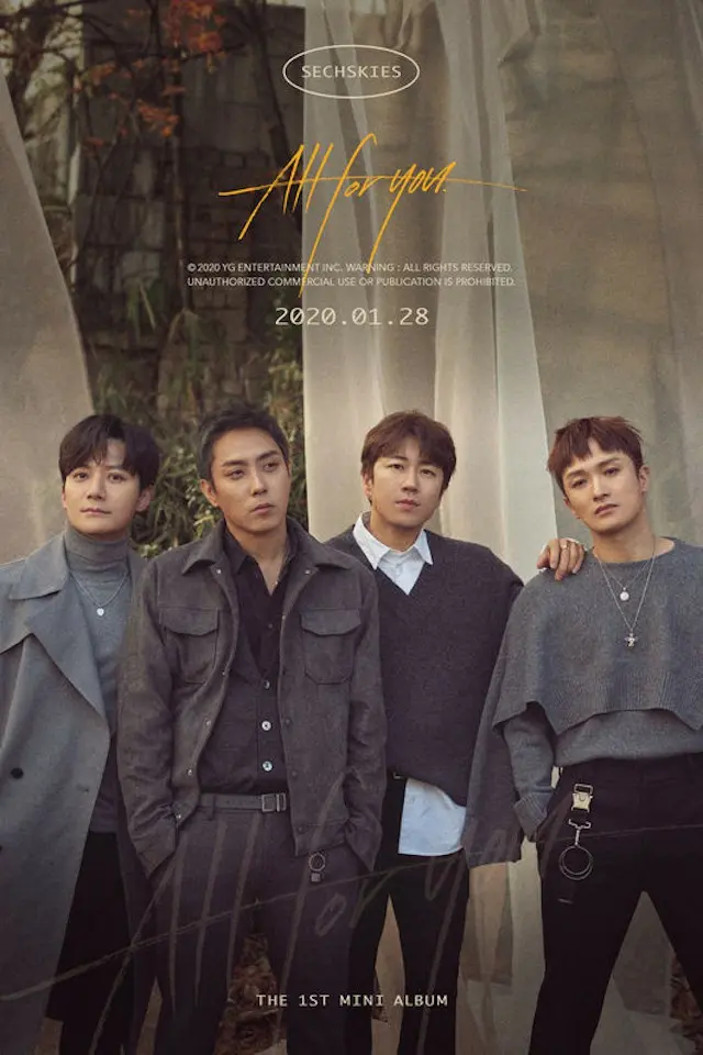 「Sechs Kies」、新譜「ALL FOR YOU」のメインポスター公開、デビュー23周年が放つ“ハーモニー”（提供:OSEN）