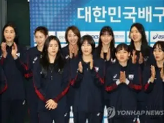 バレーボール女子韓国　東京五輪で日本と同組
