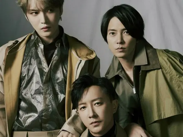 韓国歌手キム・ジェジュン（JYJ）が、山下智久とハンギョン（元SUPER JUNIOR）と共にした写真を公開して話題になっている。（写真提供:OSEN）