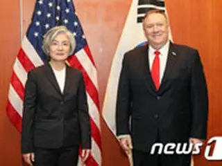 韓国外相、南北協力に関し米外相と意見交換 「米、韓国の意思に理解示した」