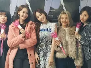 “「少女時代」Forever”、テヨンの公演にユナらメンバーが集結、変わらぬ厚い友情をアピール