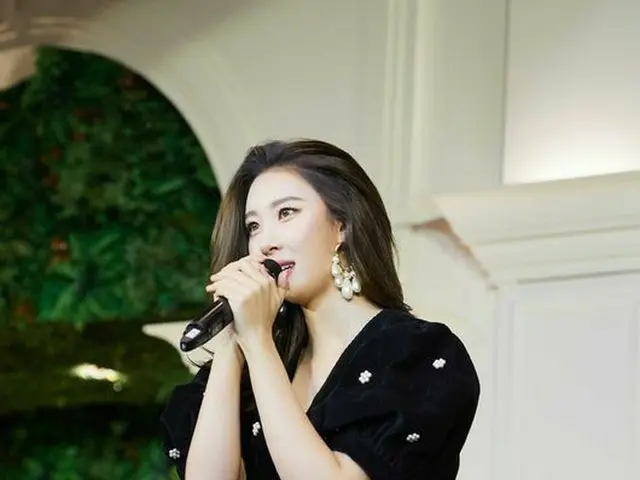 歌手ソンミ（元Wonder Girls）、ファン同士の結婚を祝福＝自ら挙式で歌披露（画像:OSEN）