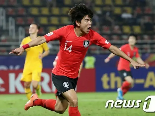 ＜サッカー五輪予選＞韓国代表、豪州下し東京五輪出場を決定（画像:news1）