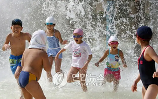 5月上旬にも初夏の暑さとなる陽気を記録している＝（聯合）