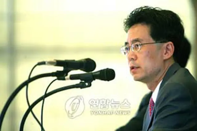 フォーラムで発言する金鉉宗通商交渉本部長＝10日、ソウル（聯合）
