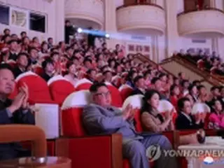 処刑された張氏の妻　正恩氏と公演鑑賞＝約６年半ぶり公の場