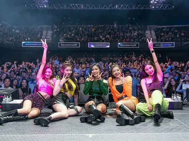 「ITZY」、韓国ガールズグループ初の米有名モーニングショー「Good Day New York」に出演（提供:OSEN）