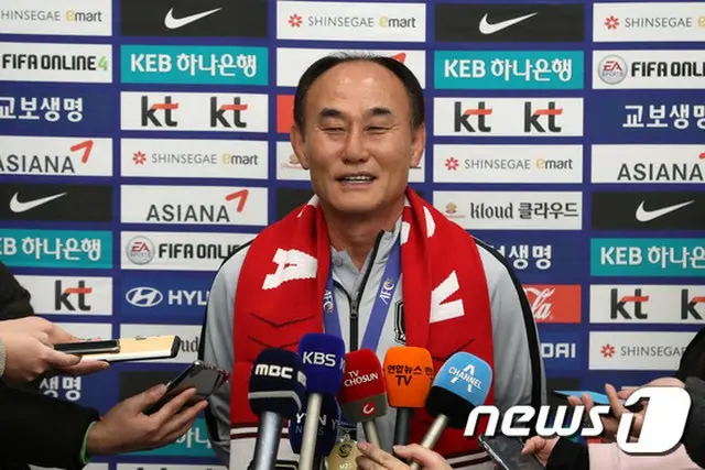 U-23韓国代表監督「優勝というのはいつもうれしい…東京五輪のワイルドカード言及は時期尚早」（提供:news1）