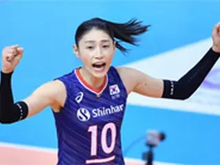 ＜女子バレー＞“腹筋負傷”キム・ヨンギョン、リハビリのため一時帰国