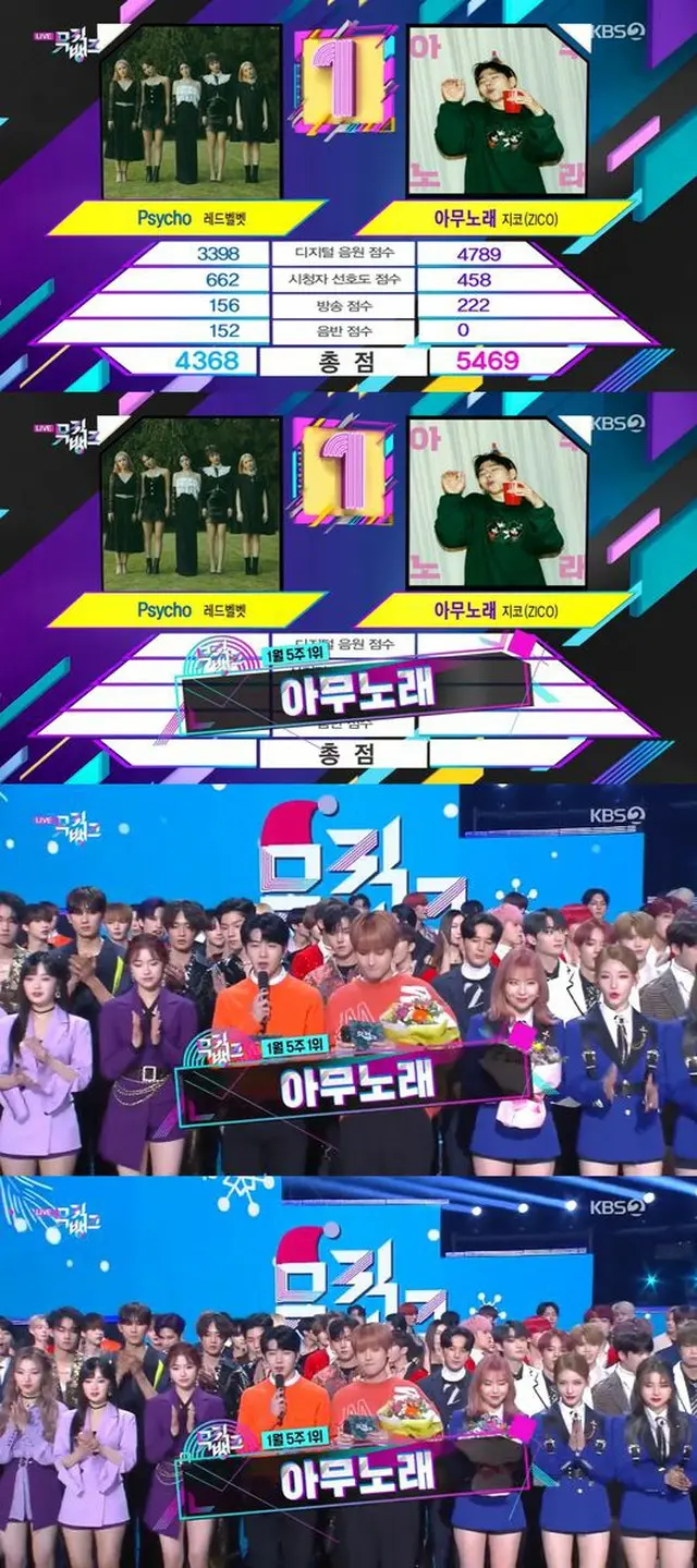 ジコ（ZICO）、「MUSIC BANK」出演なしで1位＝「SUPER JUNIOR」＆「Golden Child」カムバック（提供:OSEN）