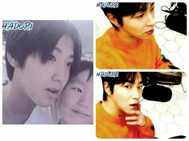 「東方神起」ユンホが20年前の写真を公開した。(提供:OSEN)