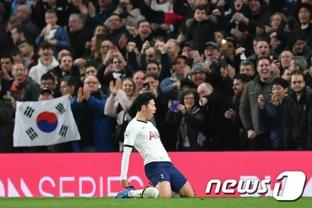 ソン・フンミン”3試合連続ゴール”、トッテナムがマンCに完勝（画像:news1）