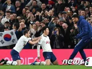 ”3試合連続ゴール”のソン・フンミン、チームで4番目に高い評点7.5