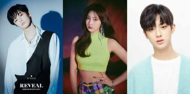 「THE BOYZ」ジュヨン＆「EVERGLOW」シヒョン＆キム・ミンギュ、「THE SHOW」新MCに抜てき（提供:OSEN）