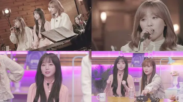 韓国ガールズグループ「LOVELYZ」のBabysoul、Kei、リュ・スジョンがMnetバラエティ「音楽堂」に出演する。（提供:OSEN）