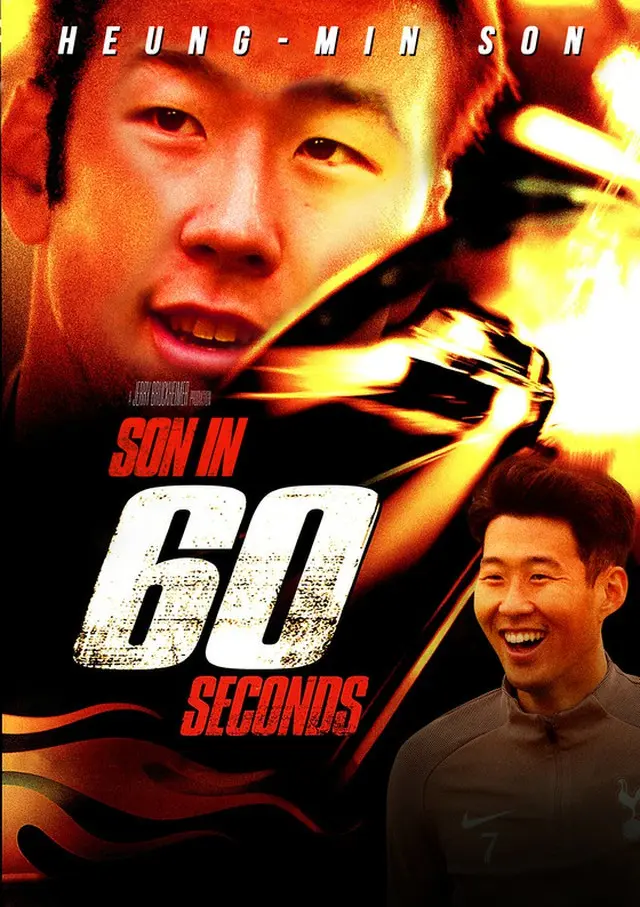 ソン・フンミン、ニコラス・ケイジに変身＝トッテナムのアカデミー賞パロディポスターが話題（提供:news1）
