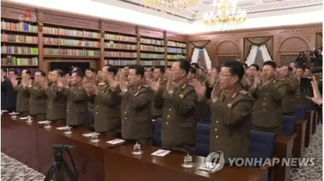 北朝鮮の党中央軍事委員会拡大会議の様子（資料写真）＝（聯合ニュース）