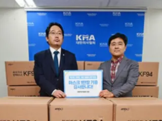 サッカー元韓国代表イ・ドングク、医療関係者へマスク1万枚を寄贈 「新型コロナと戦う医療陣の力に」
