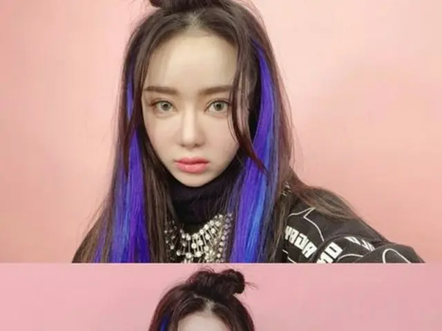 女優ソウ、カラコン＆破格のヘアスタイル姿披露“エキゾチックな雰囲気”（提供:OSEN）