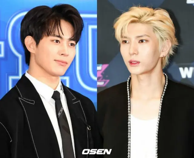 「VIXX」ホンビン（左）とレオ。（提供:OSEN）