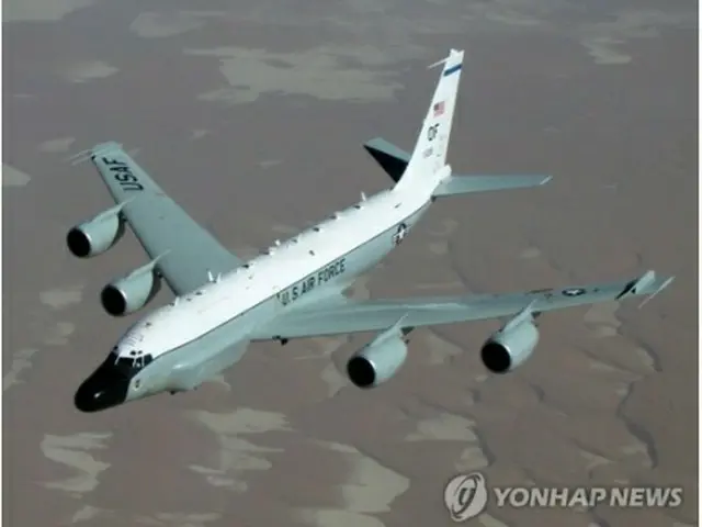 米空軍の偵察機RC135W（米空軍ホームページより）＝（聯合ニュース）≪転載・転用禁止≫
